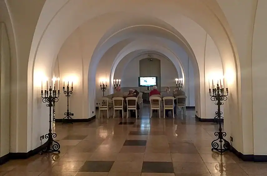 Film room inside Banqueting House