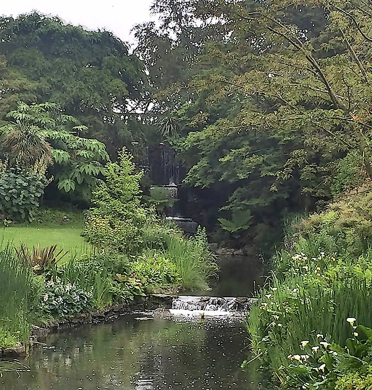 The waterfall in The Dell