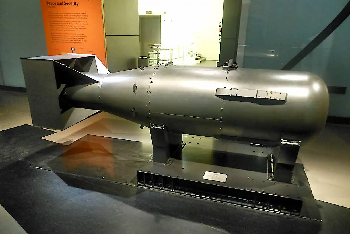 The ‘Little Boy’ atomic bomb