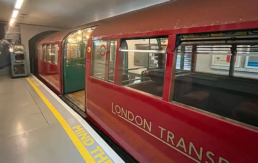 London Underground train carriage