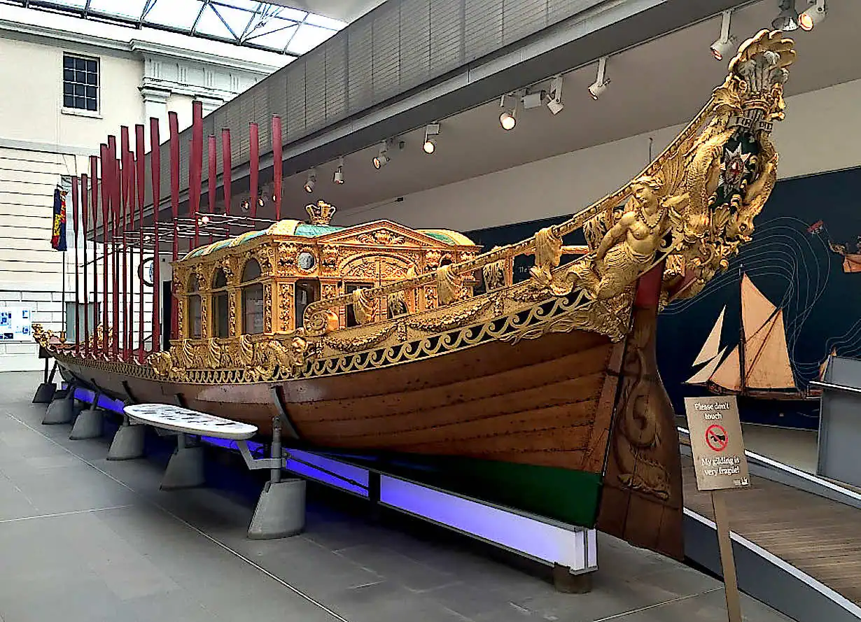 Prince Frederick’s golden barge