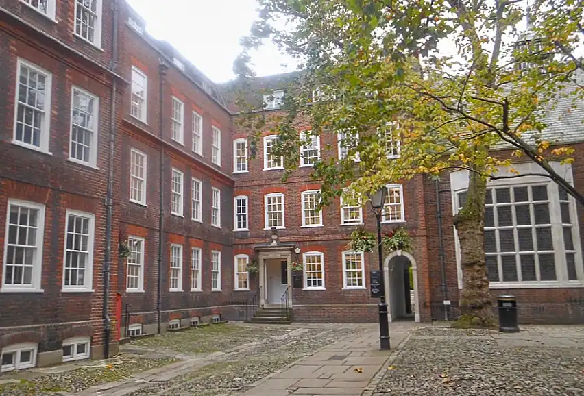 Inside the first courtyard