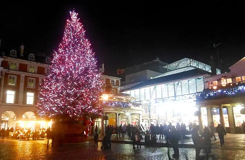 The Covent Garden Christmas tree