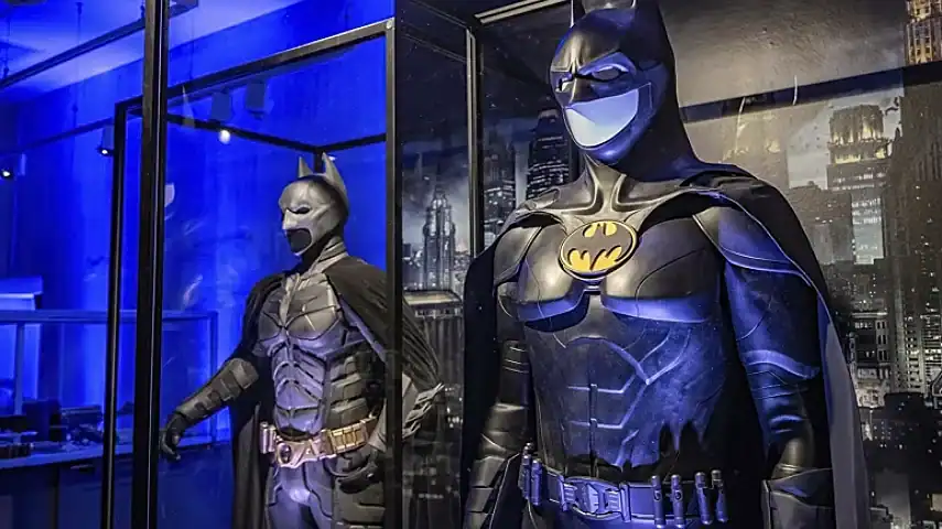 Batman costumes from the movies