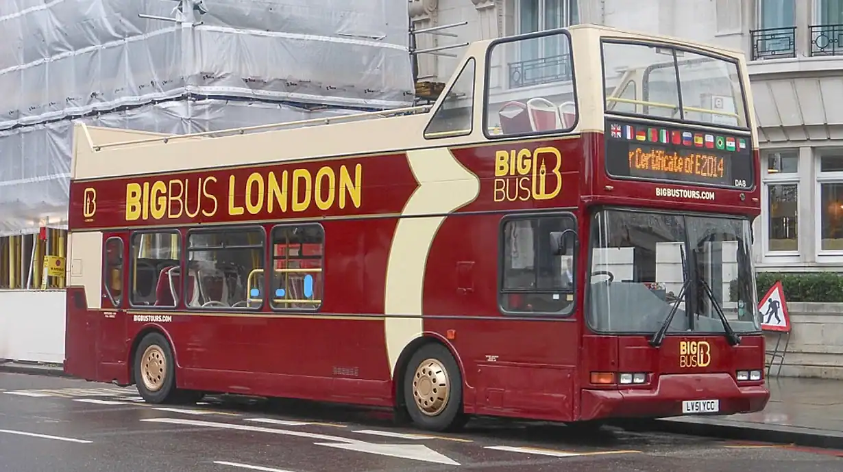 Big Bus Tours -- London Open-Top Sightseeing Bus
