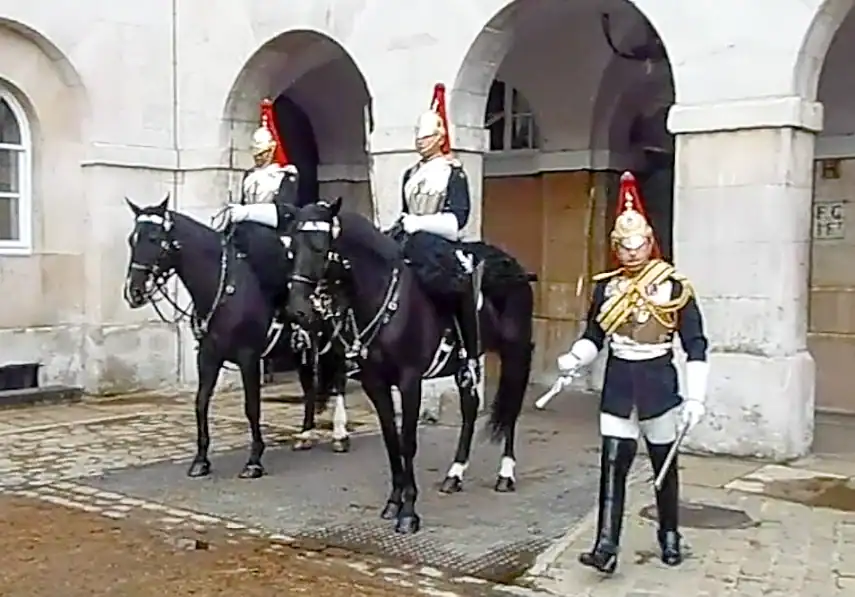 Uniform of the mounted Household Cavalry Blues & Royals