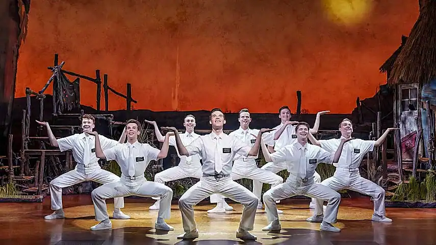 A scene from The Book of Mormon