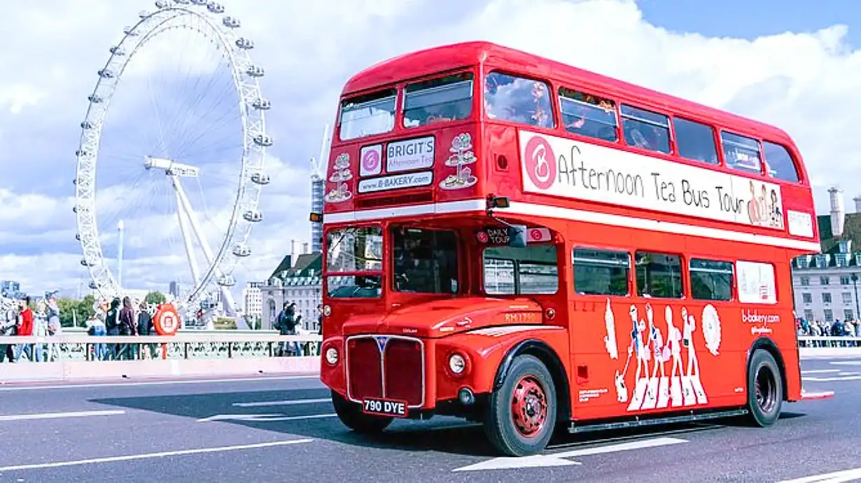 Brigit's Afternoon Tea Bus in London