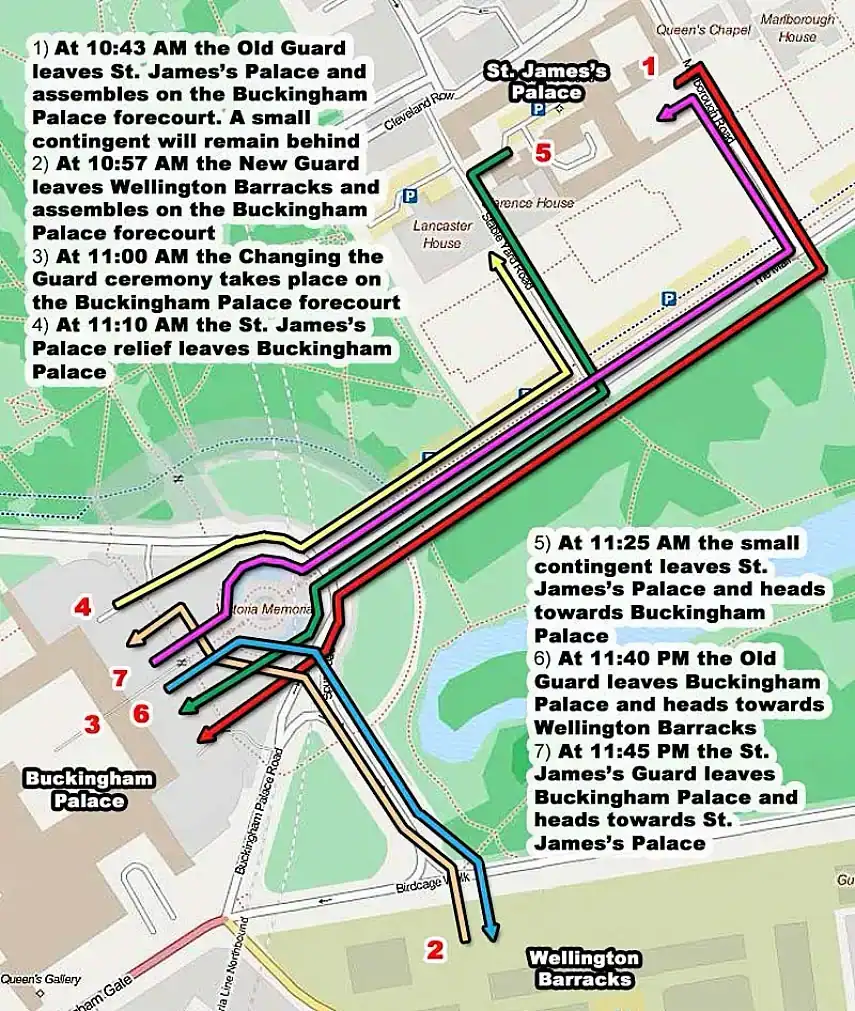 Changing the Guard route map