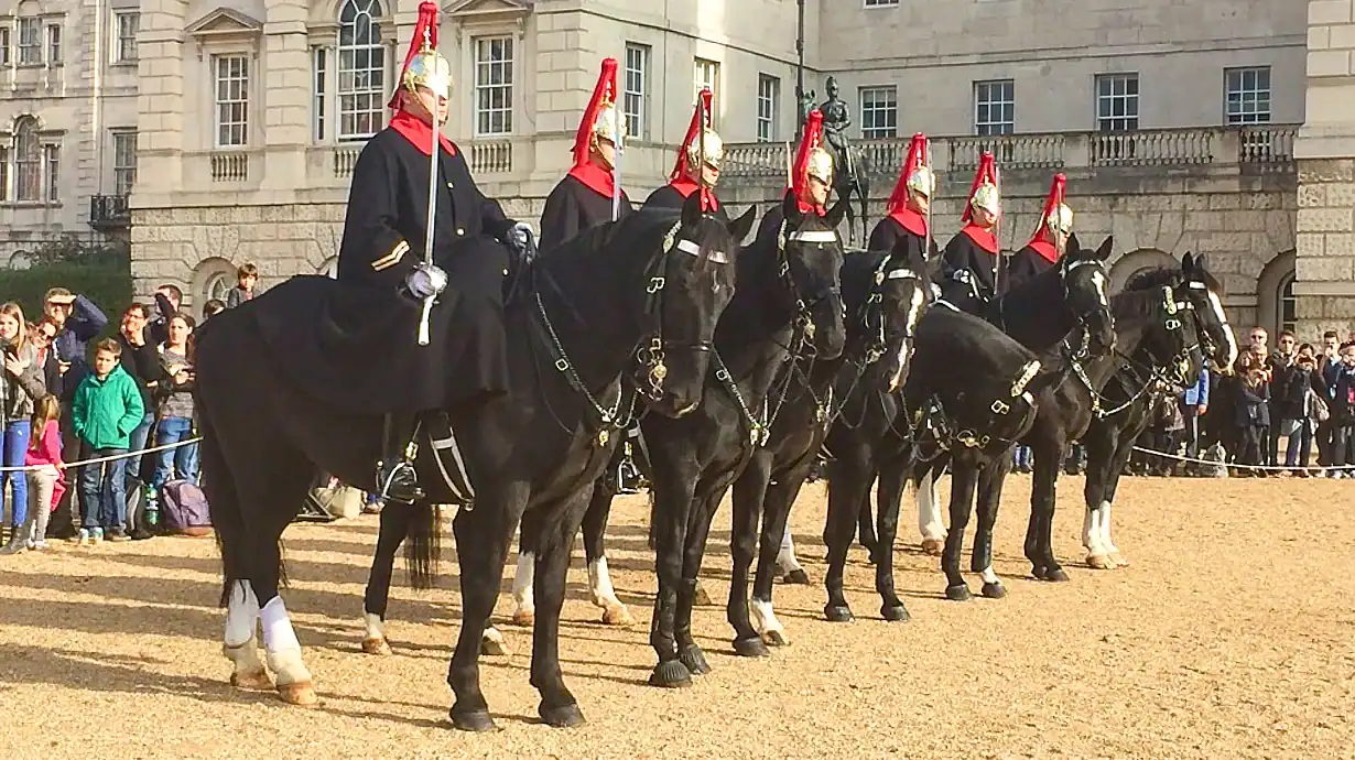 Changing the Guard ceremony at Horse Guards Parade