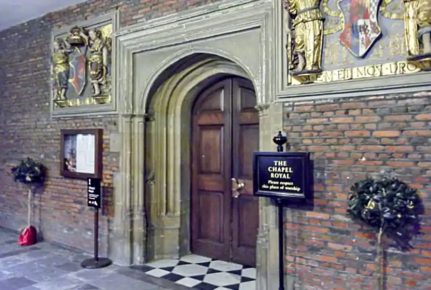 Entrance to the Chapel Royal