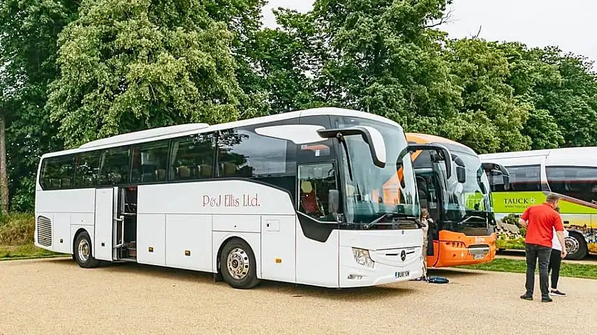 Luxury air-conditioned coach