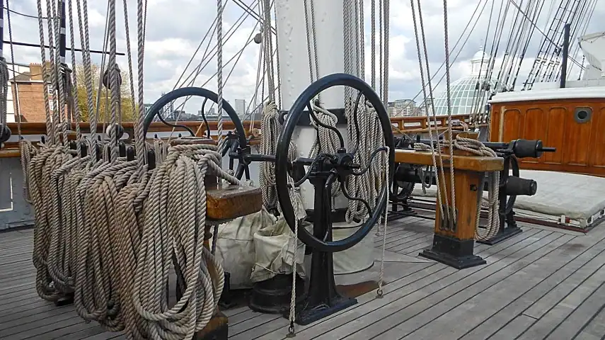 Cutty Sark top deck