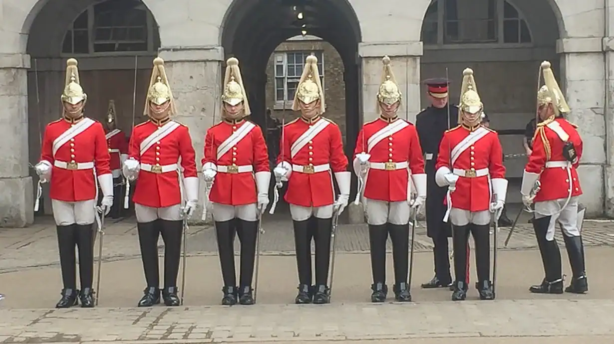 Dismounting Ceremony at Horse Guards