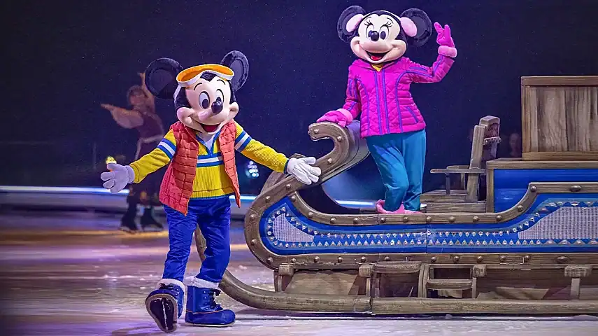 A scene from Disney On Ice Road Trip Adventures