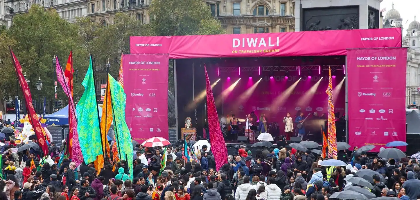 Diwali in Trafalgar Square - The Festival of Lights