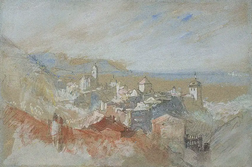 View of Bregenz by JMW Turner, 1840