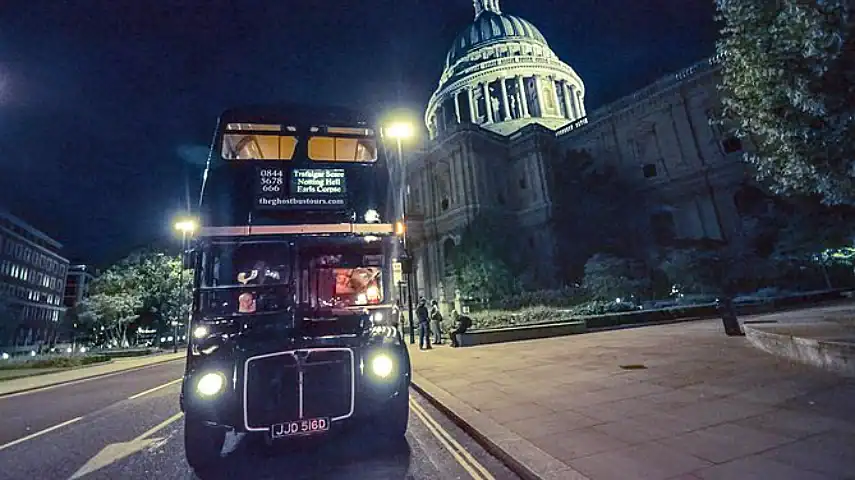 Passing St. Paul's Cathedral