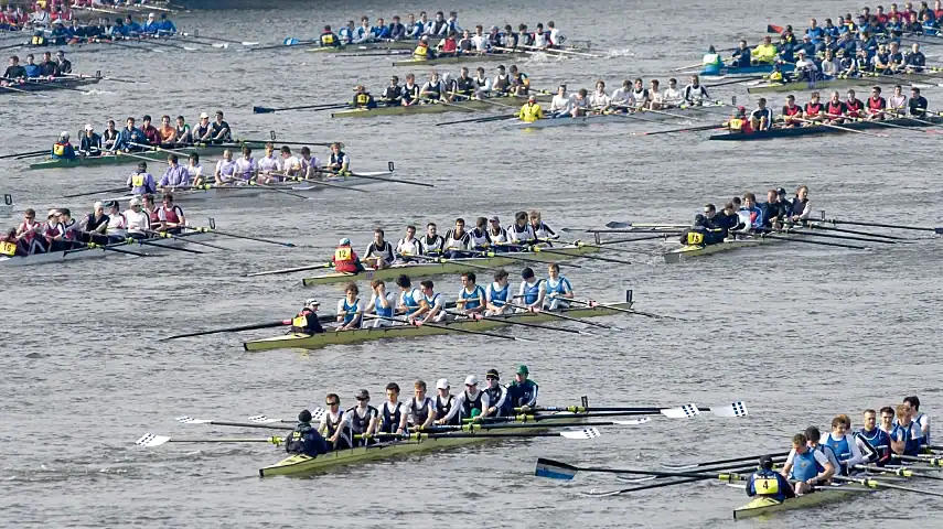 Size of the field during the Head Of The River Race