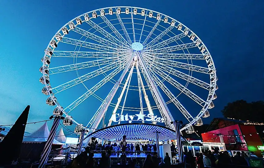 Giant ferris wheel