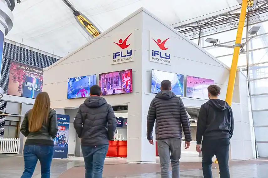 The iFly Indoor Skydiving Centre at The O2