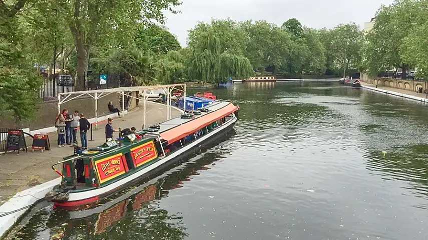 The starting point in Little Venice