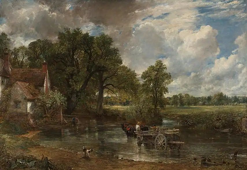 The Hay Wain, by John Constable