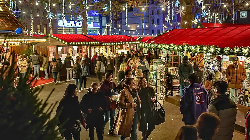 Christmas in Leicester Square