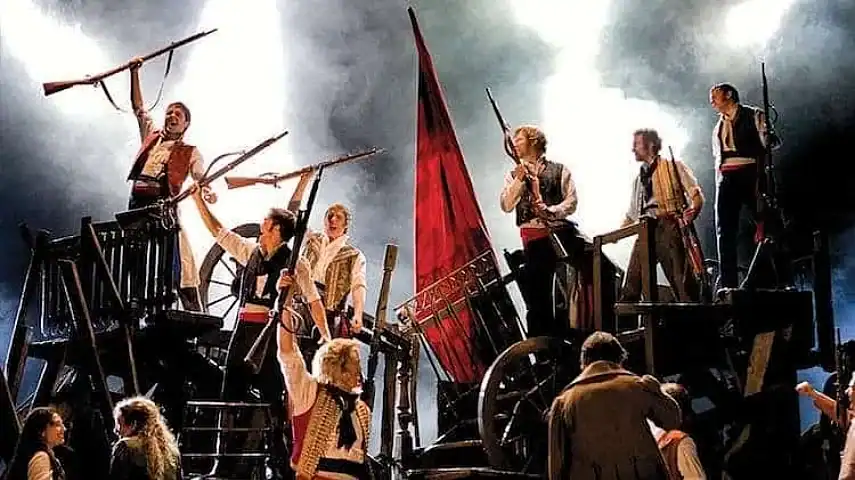 Scene from Les Miserables