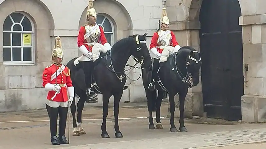 Uniform of the mounted Household Cavalry Life Guards