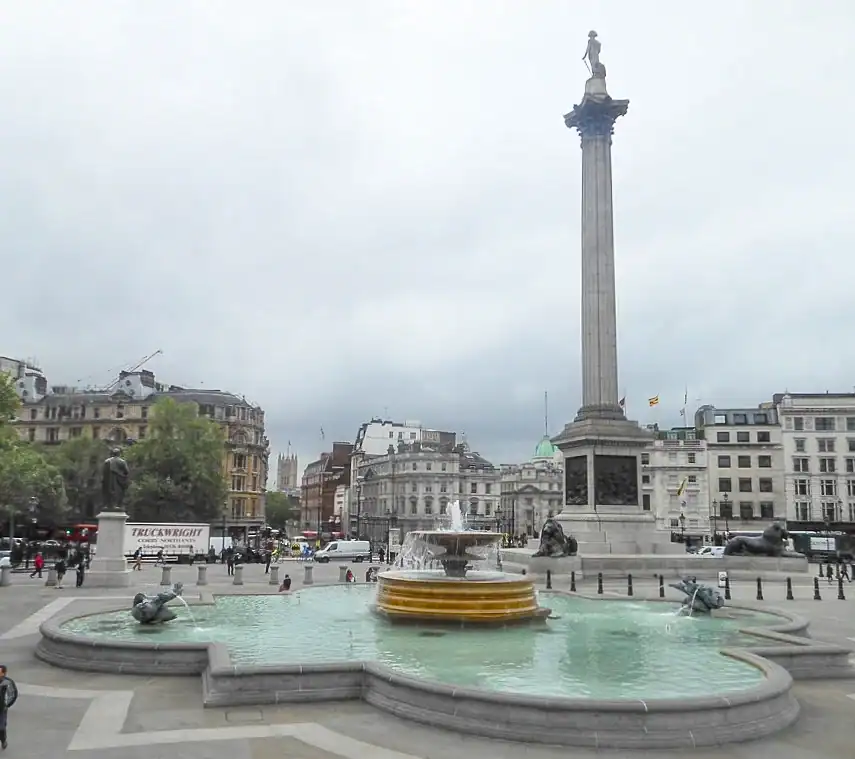 Nelson's Column in Trafalgar Square