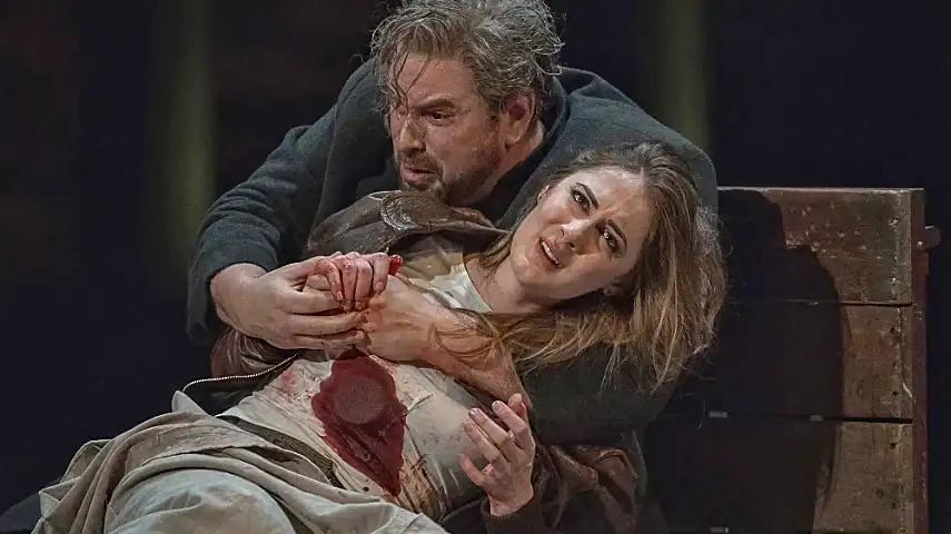 A scene from the London Coliseum's 2017 production