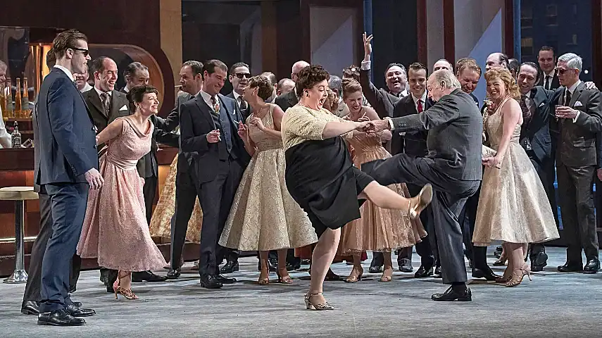 A scene from the London Coliseum's 2017 production