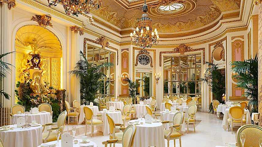 The Palm Court at the Ritz Hotel