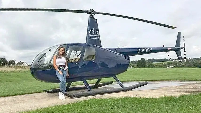 Robinson R44 helicopter