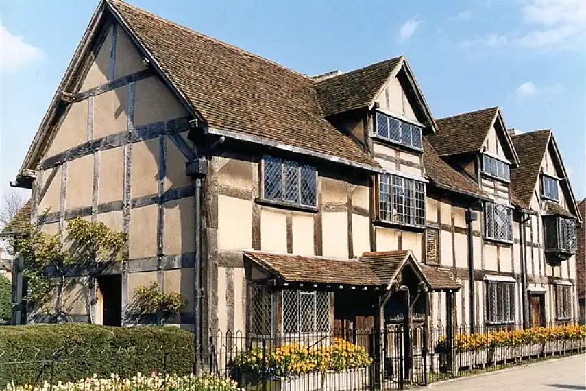 Shakespeare's house in Stratford-upon-Avon