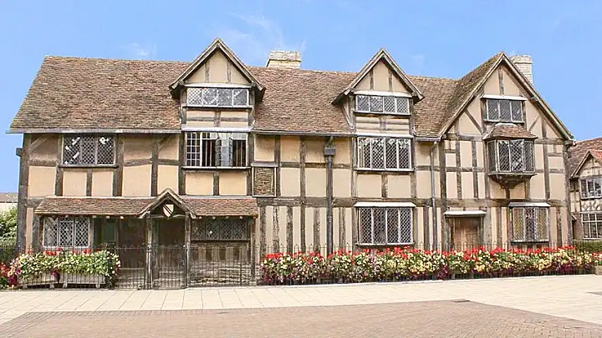 Shakespeare's house in Stratford-upon-Avon