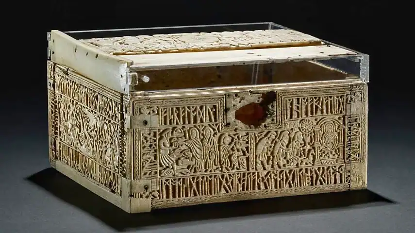 The Franks Casket from the Silk Roads exhibition