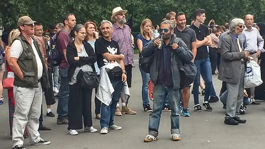 Drunk heckler at Speakers' Corner