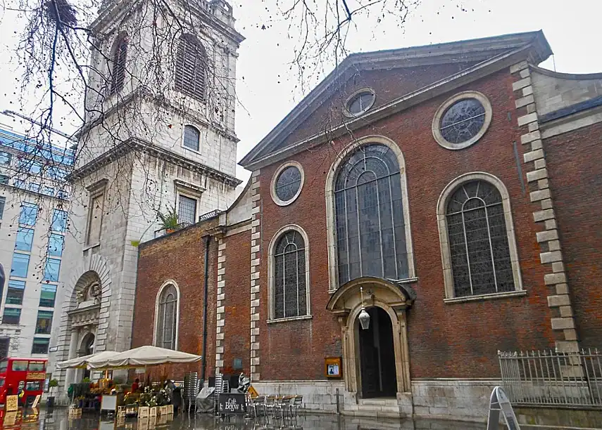 St. Mary-le-Bow church in Cheapside