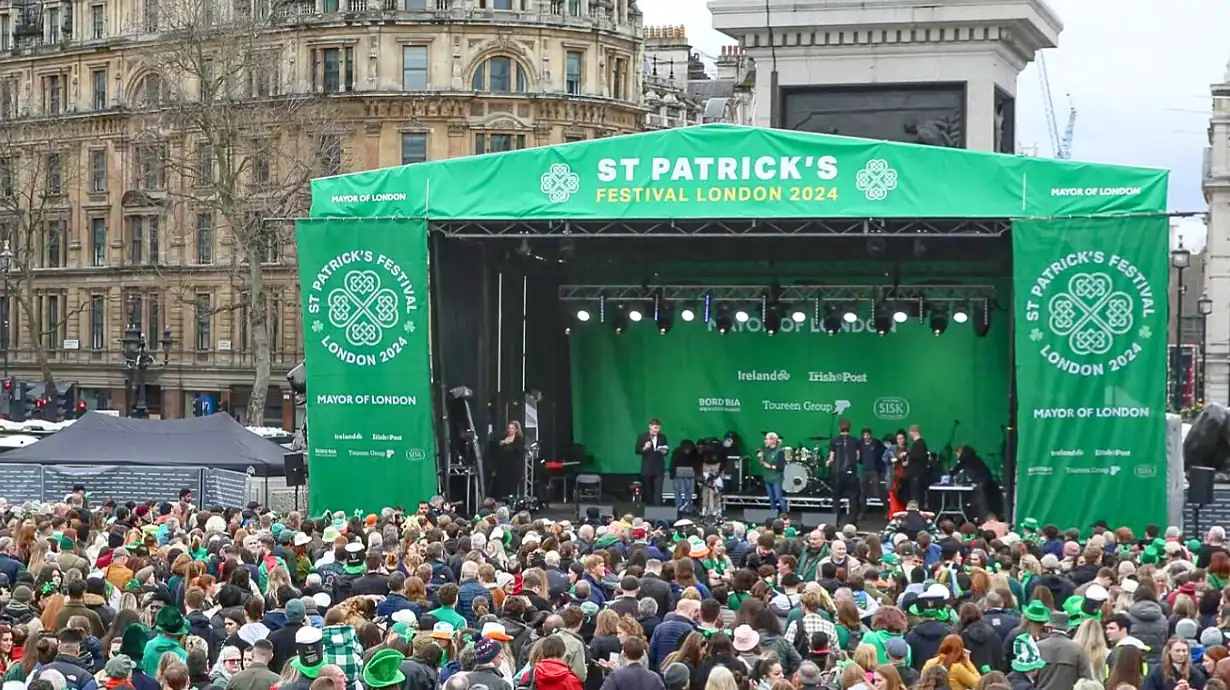 St. Patrick’s Day Parade & Festival in Trafalgar Square