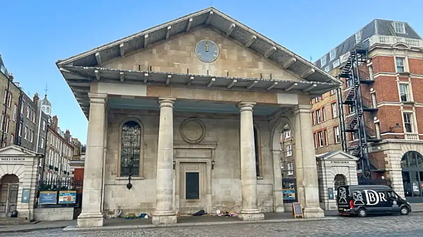 St. Paul's Church in Covent Garden