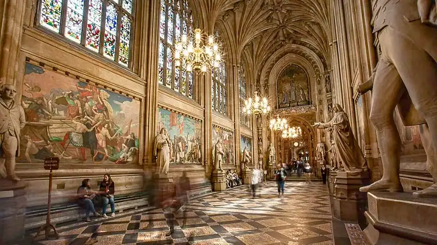 St. Stephen's Hall in the Houses of Parliament