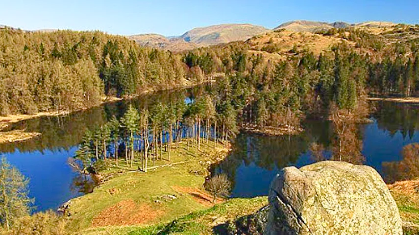 The view from Tarn Hows