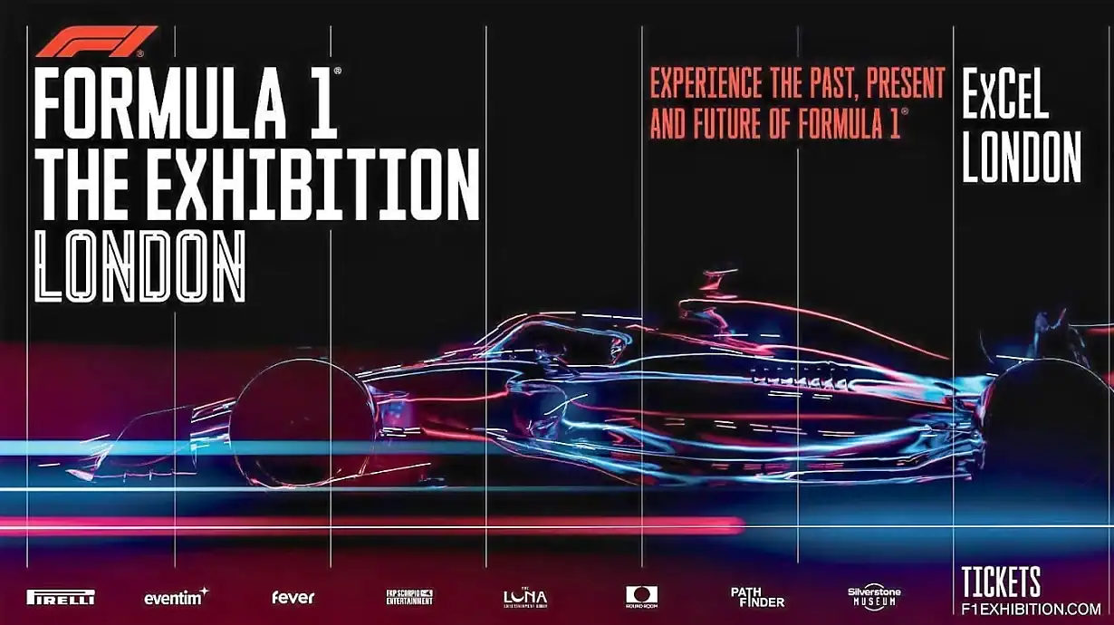 The Formula 1 Exhibition at London’s ExCel Centre
