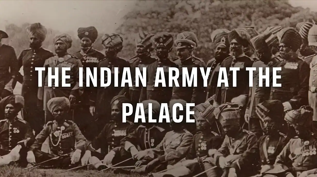 The Indian Army At The Palace