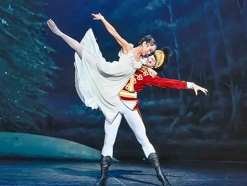 English National Ballet dancers from The Nutcracker