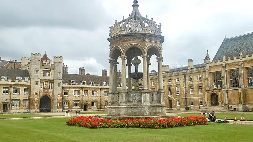 Trinity College in Cambridge