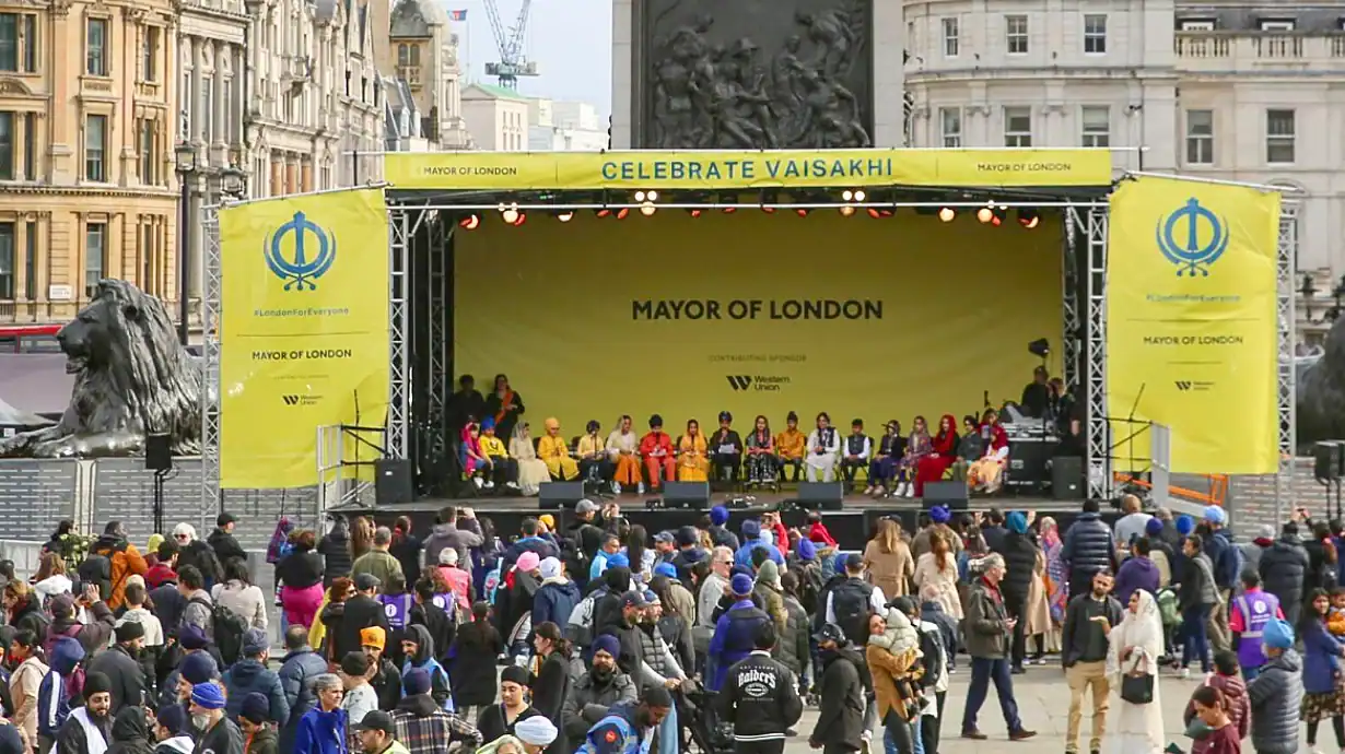 Vaisakhi on the Square