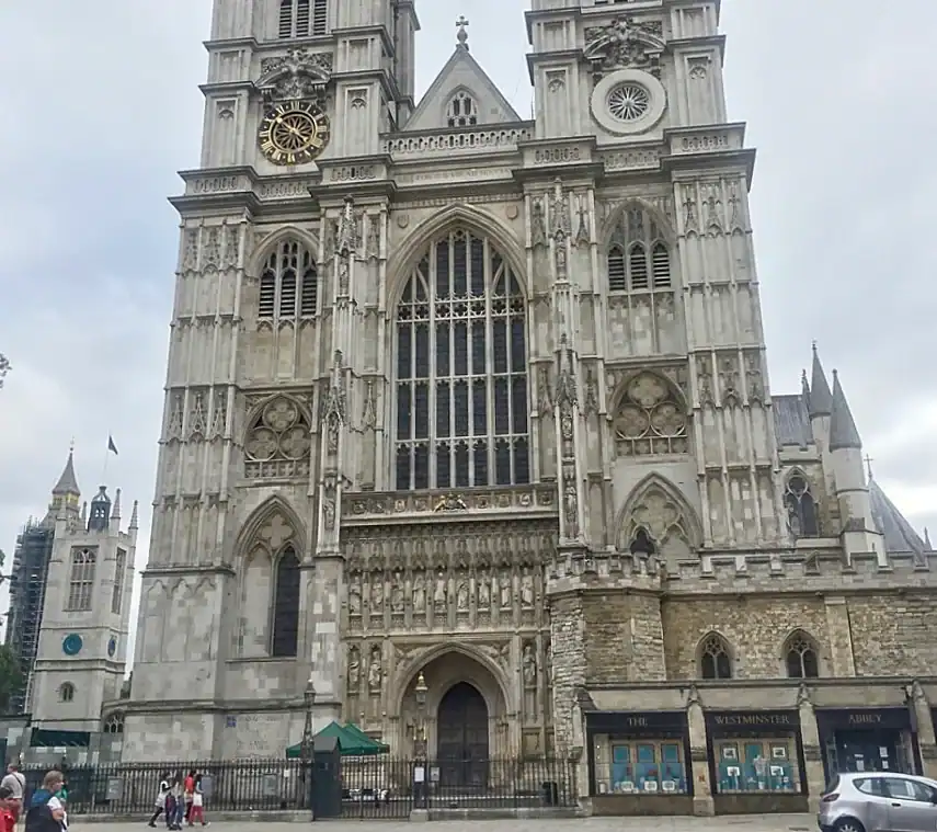 The Great West Door at Westminster Abbey